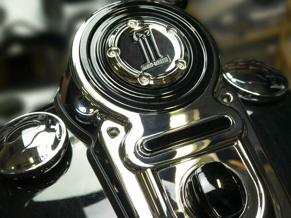 31 STATE - TIMER COVER STYLE BLOCK-OFF PLATE - '04-17 DYNA