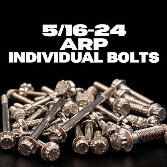 BAMCO 5/16-24 ARP Bolts, ARP stainless steel 12 point bolts sold individually
