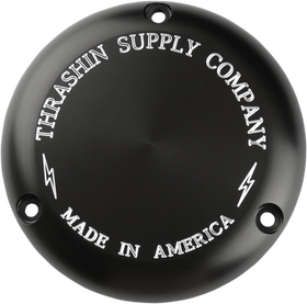 THRASHIN SUPPLY CO. Derby Cover - Black - Classic TSC-3000-4