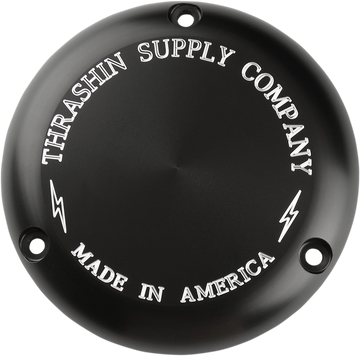 THRASHIN SUPPLY CO. Derby Cover - Black - Classic TSC-3000-4