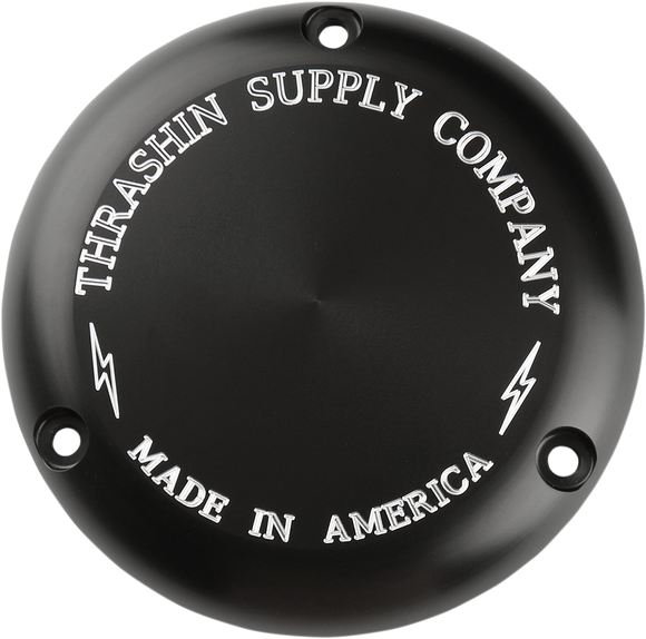 THRASHIN SUPPLY CO. Derby Cover - Black - Classic TSC-3000-4