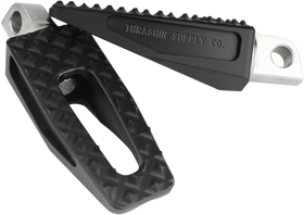 THRASHIN SUPPLY CO. Front/Rear P-54 Slim Footpegs - Black - 1.375" TSC-2021-1