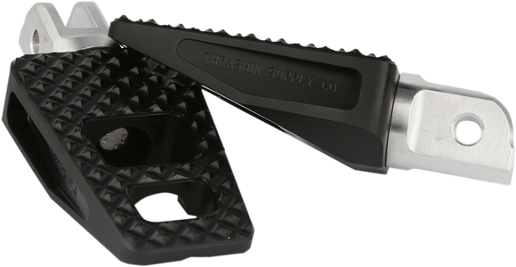 THRASHIN SUPPLY CO. Front P-54 Footpegs - Black - Softail TSC-2026-1