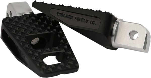 THRASHIN SUPPLY CO. Rear P-54 Footpegs - Black - Softail TSC-2027-1