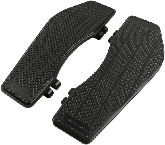 THRASHIN SUPPLY CO. Driver Floorboards - Black - FL TSC-2200-1