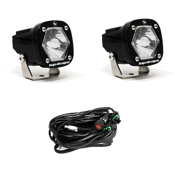 BAJA DESIGNS | S1 BLACK LED AUXILIARY LIGHT POD PAIR