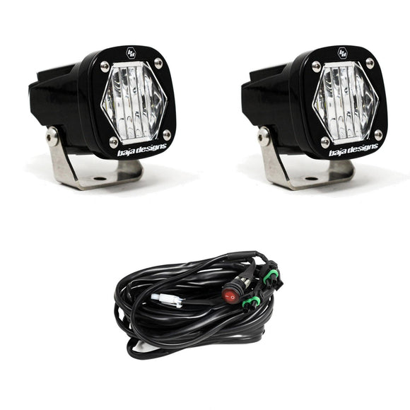 BAJA DESIGNS | S1 BLACK LED AUXILIARY LIGHT POD PAIR