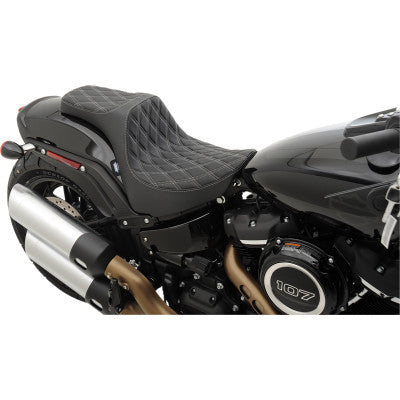 DRAG - PREDATOR III SEAT - DOUBLE DIAMOND, SILVER THREAD - FXFB - 0