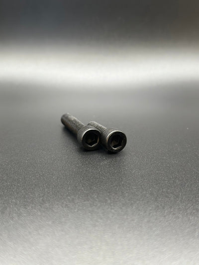 Pair of ARP stainless steel hex-socket bolts for Harley‑Davidson motorcycles by Bamco