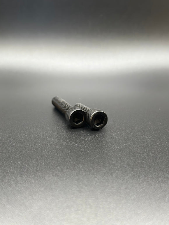 Pair of ARP stainless steel hex-socket bolts for Harley‑Davidson motorcycles by Bamco