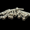 BAMCO Front Brake Reservoir ARP Kit finish options, ARP stainless steel bolts for Harley-Davidson, USA made