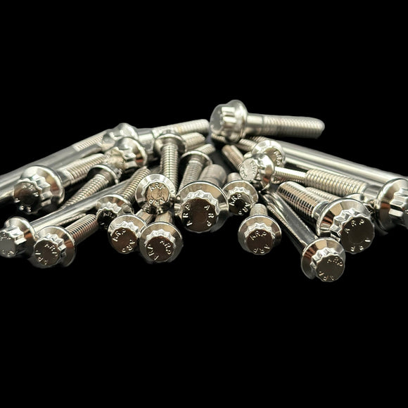 BAMCO Front Brake Reservoir ARP Kit finish options, ARP stainless steel bolts for Harley-Davidson, USA made