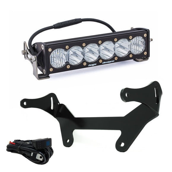 BAJA DESIGNS | CAN-AM ONX6+ LED 10 INCH SHOCK MOUNT LIGHT BAR KIT - CAN-AM 2017-24 MAVERICK X3