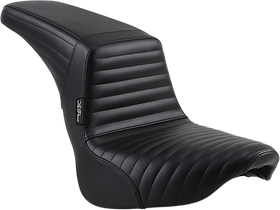 LE PERA Kickflip Seat - Pleated - Black - Softail '18-'23 LYF-590PT