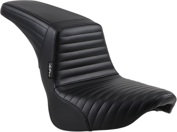 LE PERA Kickflip Seat - Pleated - Black - Softail '18-'23 LYF-590PT
