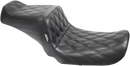 LE PERA Tailwhip Seat - Double Diamond - Black - FXD '06-'17 LK-581DD