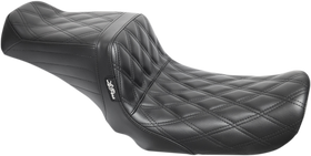 LE PERA Tailwhip Seat - Double Diamond - Black - FXD '06-'17 LK-581DD