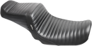 LE PERA Tailwhip Seat - Pleated - Black - FXD '06-'17 LK-581PT