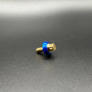 Bamco ARP stainless steel Harley-Davidson bolt with blue anodized washer