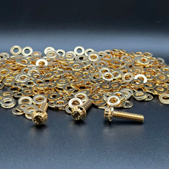 BAMCO Bagger Floorboard ARP Bolts finish options, ARP stainless steel bolts for Harley-Davidson, USA made
