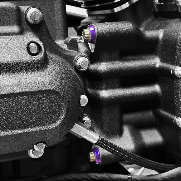BAMCO M8 Transmission to Engine ARP Kit, ARP stainless steel 12 point bolts for Harley-Davidson M8