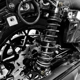 BAMCO Bagger Shock Bolts ARP Kit, ARP stainless steel 12 point bolts for Harley-Davidson Bagger