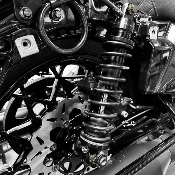BAMCO Bagger Shock Bolts ARP Kit, ARP stainless steel 12 point bolts for Harley-Davidson Bagger