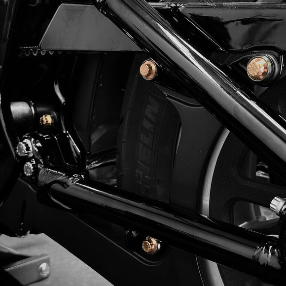 BAMCO M8 Softail Belt Guard ARP Kit, ARP stainless steel 12 point bolts for Harley-Davidson M8 Softail