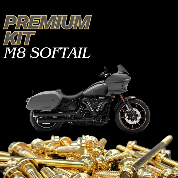 BAMCO M8 Street Bob Premium ARP Kit, ARP stainless steel 12 point bolts for Harley-Davidson Street Bob