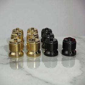 BAMCO BAMCO Plated FLO Reusable Oil Filter for Harley-Davidson Harley, machined and plated in the USA