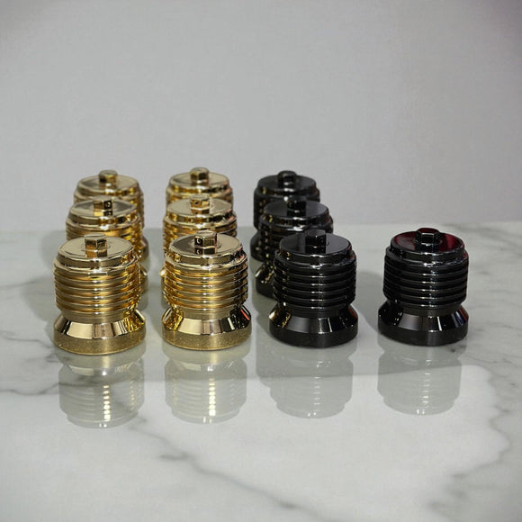 BAMCO BAMCO Plated FLO Reusable Oil Filter for Harley-Davidson Harley, machined and plated in the USA