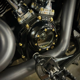 BAMCO Trask Assault Cam Cover Window ARP Bolts, ARP stainless steel 12 point bolts for Harley-Davidson Harley