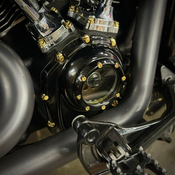 BAMCO Trask Assault Cam Cover Window ARP Bolts, ARP stainless steel 12 point bolts for Harley-Davidson Harley