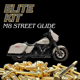 BAMCO 17-23 M8 Street Glide Elite ARP Kit, ARP stainless steel 12 point bolts for Harley-Davidson Street Glide