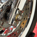 BAMCO 39mm Front Axle ARP Nut Kit finish options, ARP stainless steel bolts for Harley-Davidson, USA made