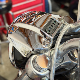 BAMCO Headlight Visor Cover ARP Kit, ARP stainless steel 12 point bolts for Harley-Davidson Harley
