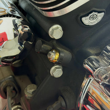 BAMCO Twin Cam Crank Sensor ARP Kit, ARP stainless steel 12 point bolts for Harley-Davidson Twin Cam