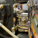 BAMCO Dyna Oil Line Cover ARP Kit, ARP stainless steel 12 point bolts for Harley-Davidson Dyna