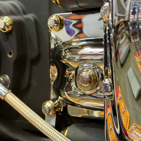 BAMCO Dyna Oil Line Cover ARP Kit, ARP stainless steel 12 point bolts for Harley-Davidson Dyna