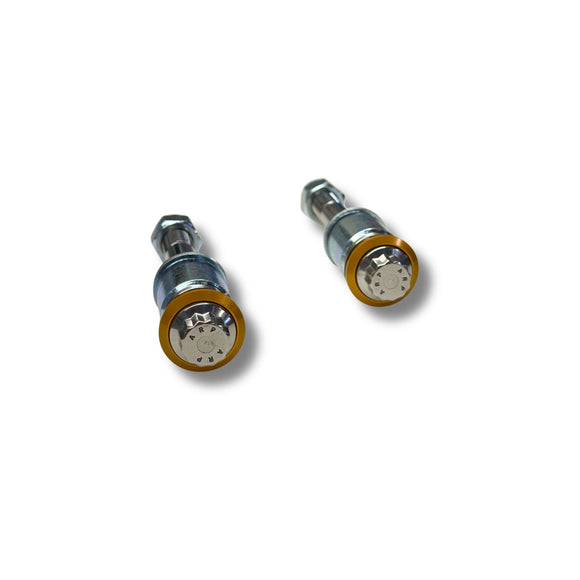 RWD ARP bolt kit with gold anodized aluminum washers