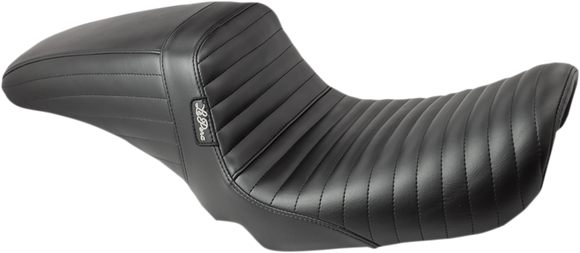 LE PERA Kickflip Seat - Pleated - Black - FXD '04-'05 LF-591PT