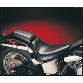 LE PERA - BARE BONES SOLO SEAT - BLACK, SMOOTH WITH BIKER GEL - '00-07 SOFTAIL
