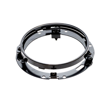 7-inch black LED headlight mounting bracket kit