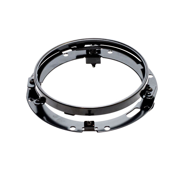 7-inch black LED headlight mounting bracket kit