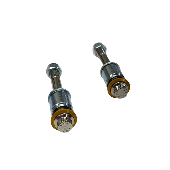 RWD ARP bolt and washer kit installed view