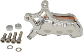 ARLEN NESS 6-Piston Caliper - Front Right - Chrome - 14" 02-212