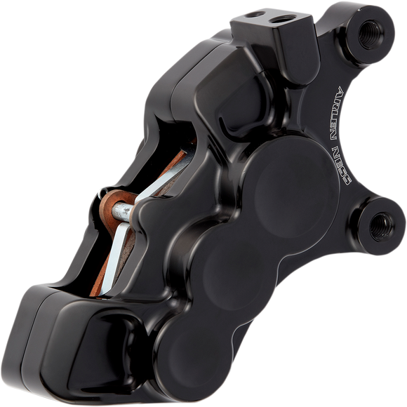 ARLEN NESS 6-Piston Caliper - Front Right - Black - 11.8" 02-217