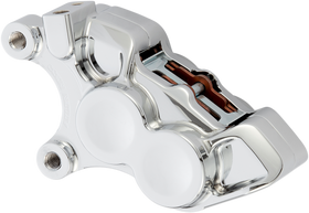 ARLEN NESS 4-Piston Caliper - Left - 11.8" - Chrome 02-220
