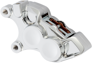 ARLEN NESS 4-Piston Caliper - Left - 11.8" - Chrome 02-220
