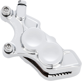 ARLEN NESS 4-Piston Caliper - Front Right - 11.8" - Chrome 02-222